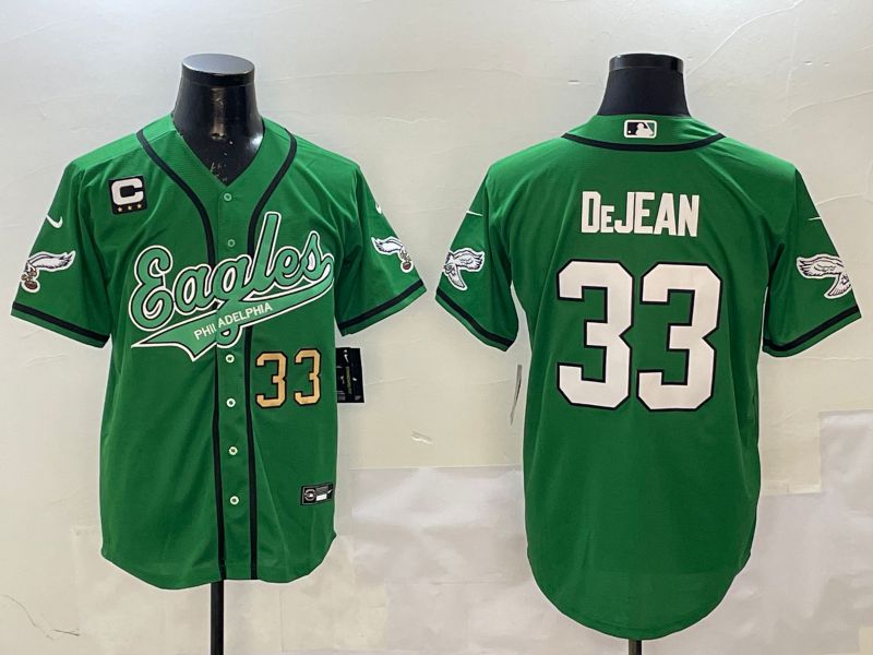 Men Philadelphia Eagles #33 Dejean Green Joint Name 2025 Nike Limited NFL Jersey style 8->philadelphia eagles->NFL Jersey